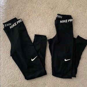 Full length nike leggings bundle